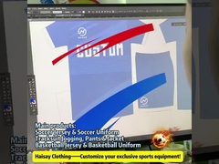 Yarışma Seviyesi %100 Polyester Forma - Nefes Alabilir File, Koku Önleyici, Makinede Yıkanabilir | Profesyonel Kesim